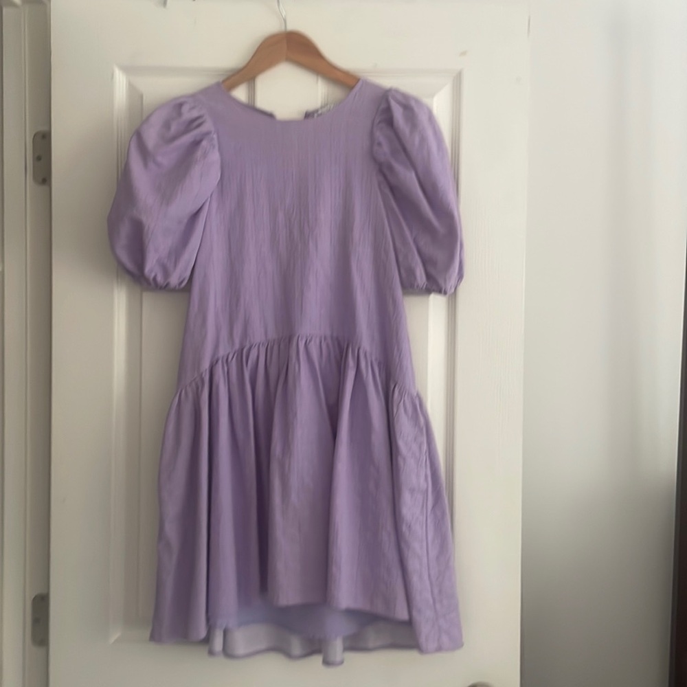 English factory lavender dress